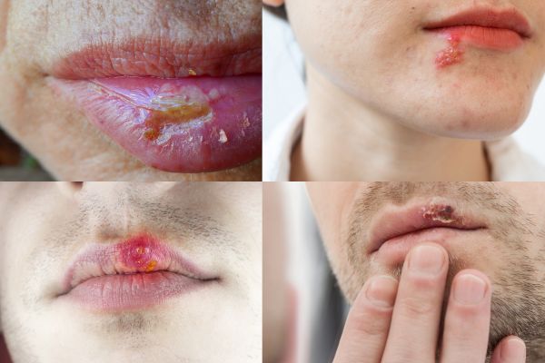 TAUCHEN MIT LIPPENHERPES HERPES LABIALIS KANN MEHRERE RISIKEN UND KOMPLIKATIONEN