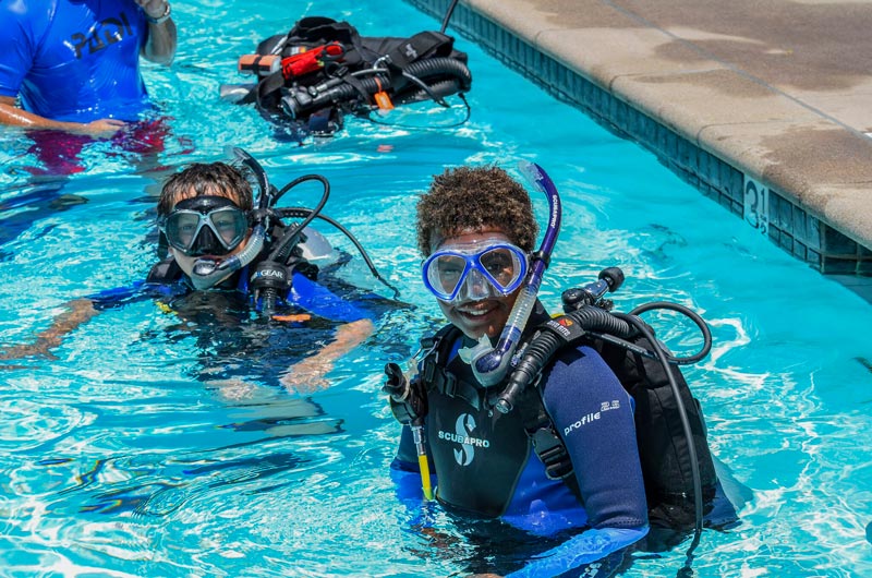 QUE ES EL BUCEO PARA NIÑOS